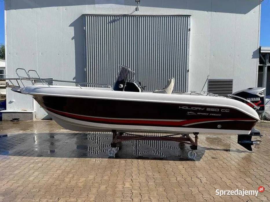 Łódka Motorowa Holiday 650 silnik Yamaha 130 Sobolewo sprzedam