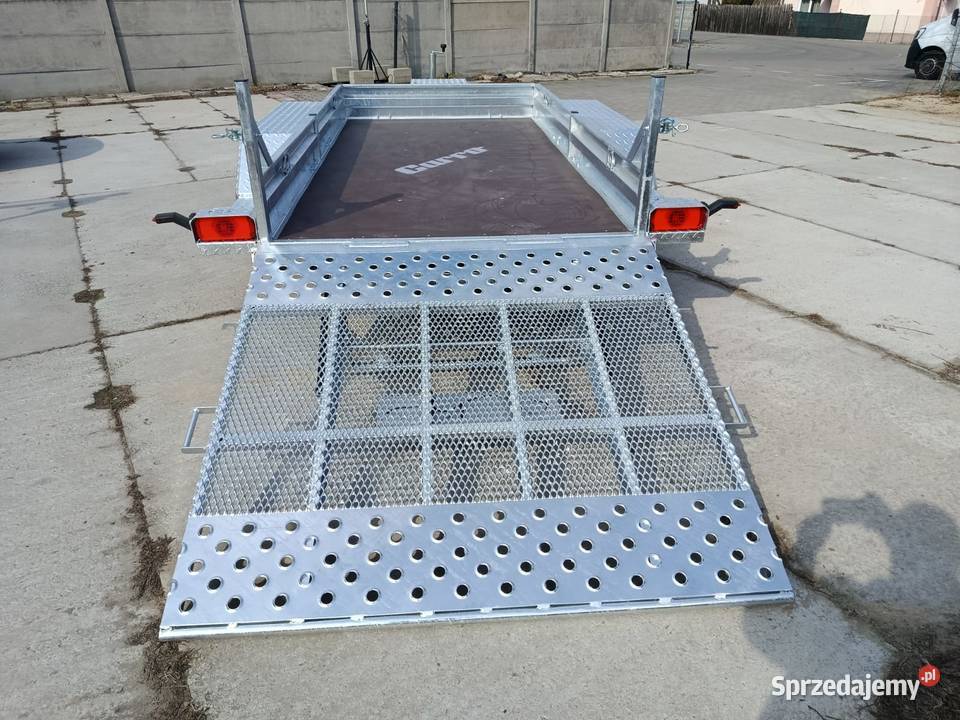 Przyczepa pod minikoparkę sprzęt budowlany CARRO