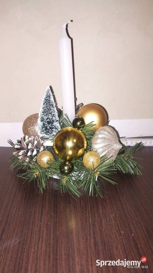 Stroik świąteczny na stół okrągły 20