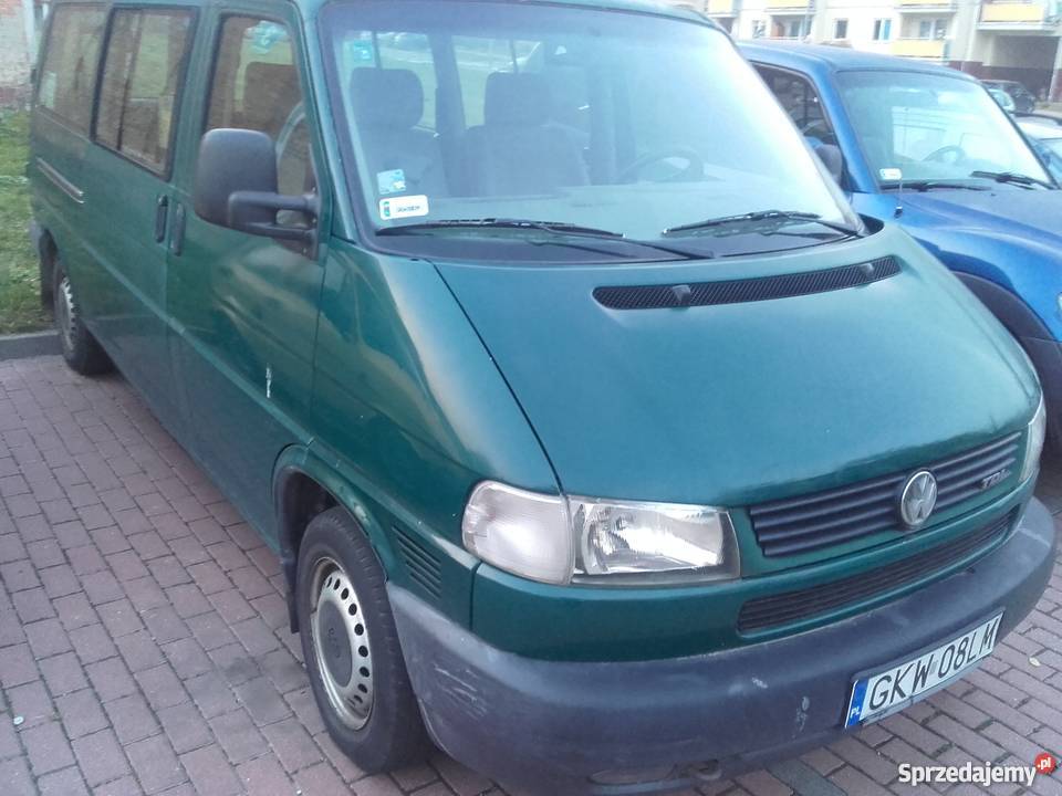 VW T4 25 TDI CARAVELLE 9 osobowy long długi pomorskie Kwidzyn