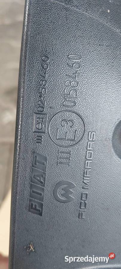 Lusterko prawe FIAT STILO 7PIN 0158460 Szczecin sprzedam