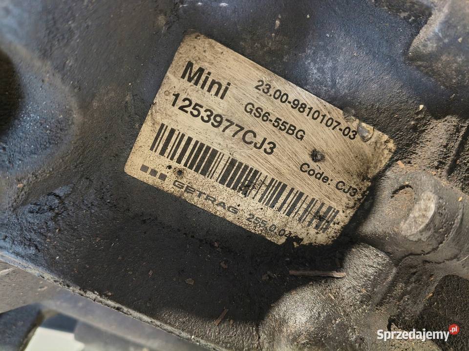 SKRZYNIA BIEGÓW Mini Cooper R56 14 VTi manualna Chełm sprzedam