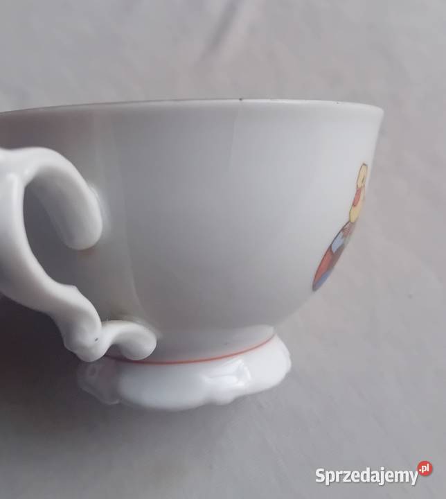 Filiżanka z serwisu dzieci Kahla okres 194045 Koźminek
