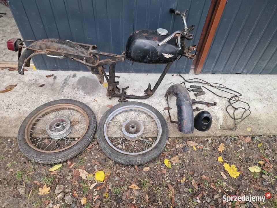 Rama Czesci wsk 125 garbuska 1973r