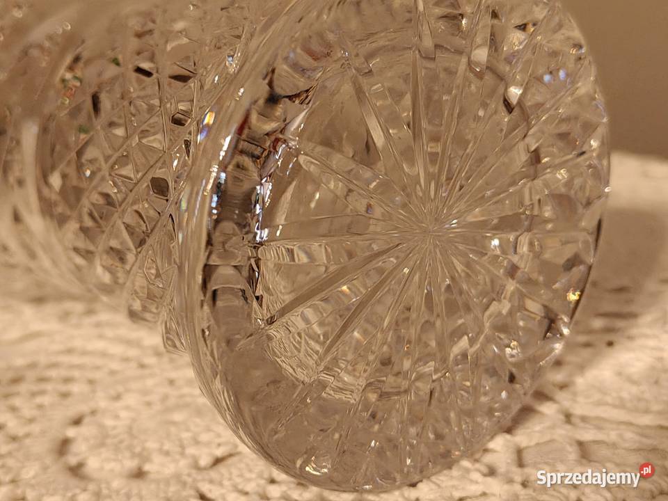 Wazon kryształowy Vintage Porcelana i szkło Legnica sprzedam