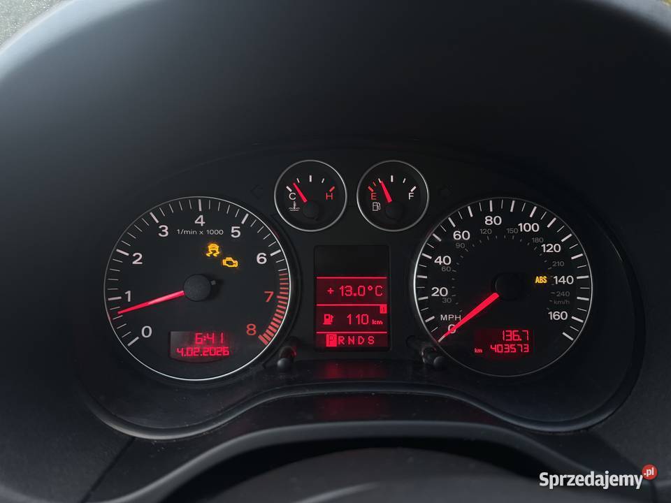 Audi A3 8P Sportback 32 Quattro Automat 2006r