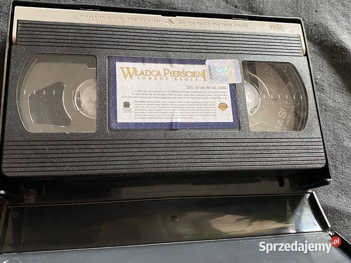 Wladca PierscieniPOWROT KROLAfilm na kasecie VHS Lublin sprzedam