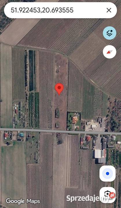 Działka 12800 m2 rolno budowlana Karolew Pniewy