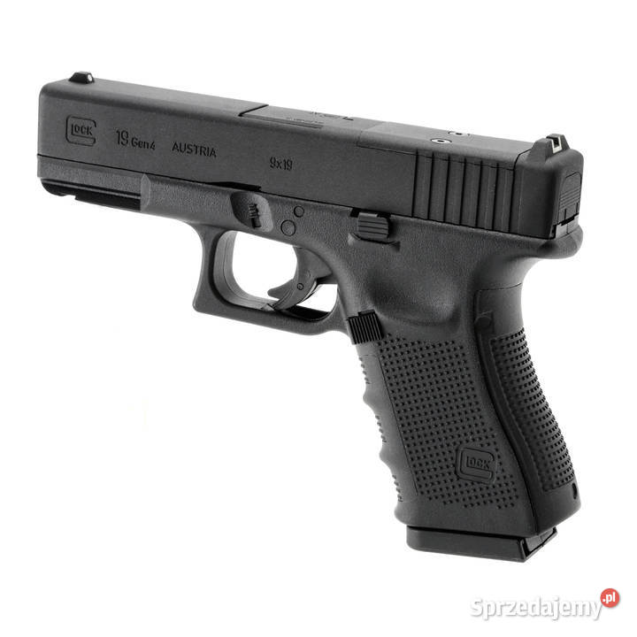 Pistolet wiatrówka Glock 19 gen4 MOS 45 mm BB