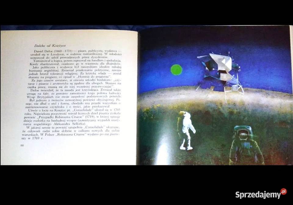 Droga księżycowa Literackie wyprawy w kosmos Cz lubelskie Chełm sprzedam