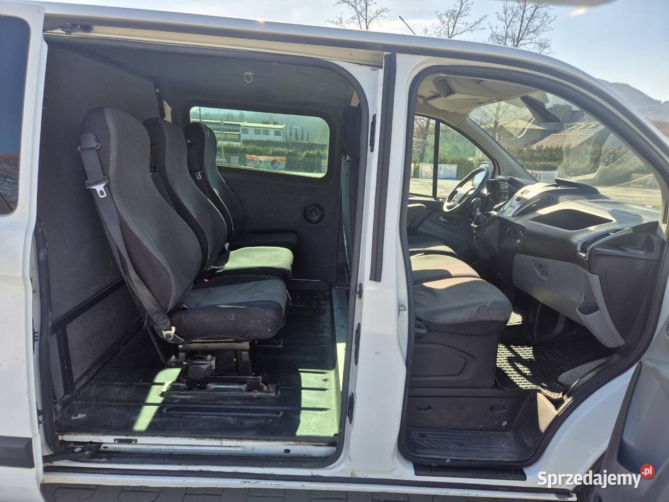 FVAT 23 Ford Transit Custom 6 osobowy 22d 125 6 biały Transit  Custom