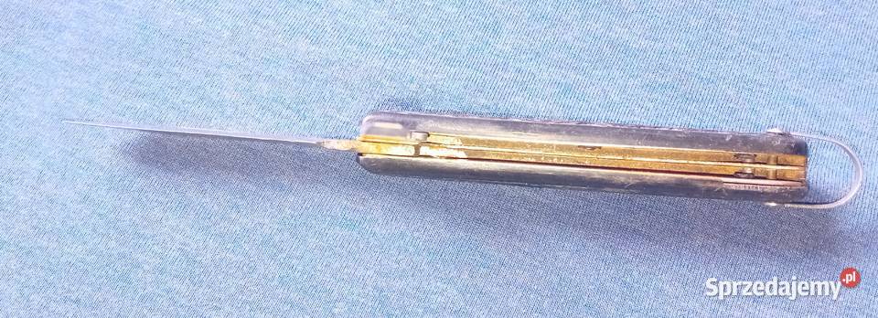 Scyzoryk Gerlach RGMe okładziny bakelitowe PRL wielkopolskie