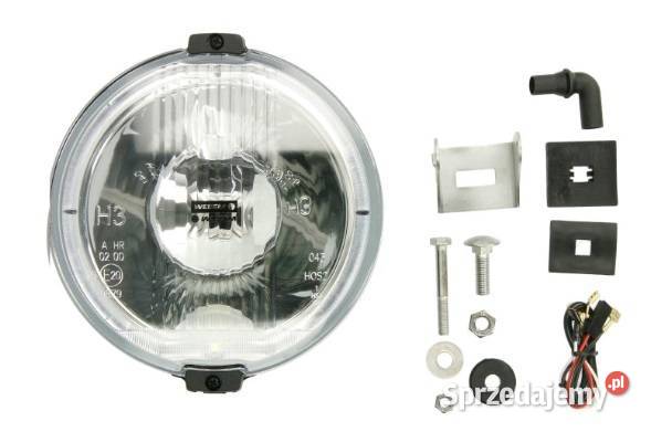 Reflektor Uniwersalny Lampa LED RING Czarna warmińsko-mazurskie