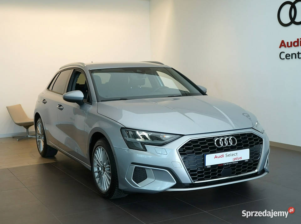 Audi A3 Sportback 35 TDI 150 TempomatACC Kamera wspomaganie kierownicy Kielce