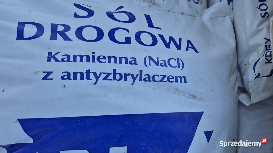 Sól drogowa z antyzbrylaczem podlaskie Hryniewicze