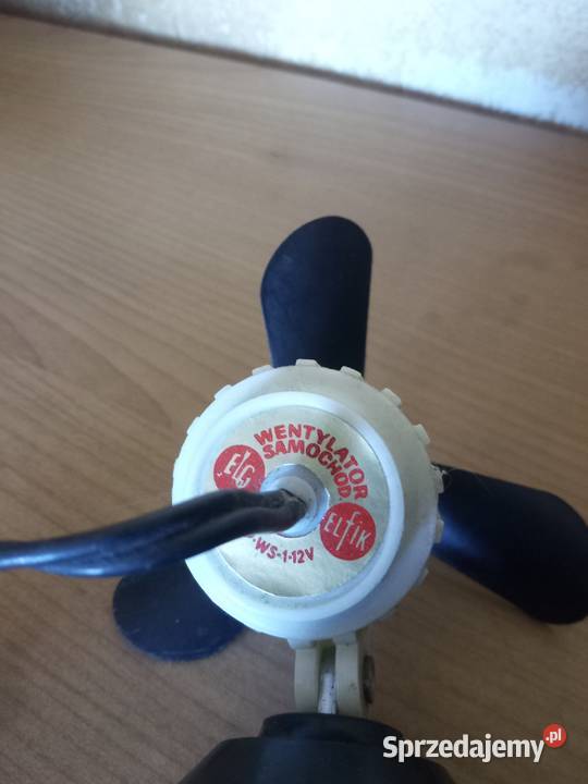 Wentylatorek Elfik z PRL Fiat 126p125p Syrena Katowice