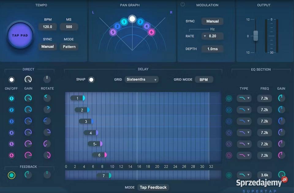 Waves SpuerTap Delay plugin AAX VST np Fruity Warszawa