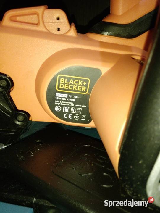 Piła łańcuchowa akumulatorowa Black Decker nowa Akumulatorowe Nowy Dwór Mazowiecki
