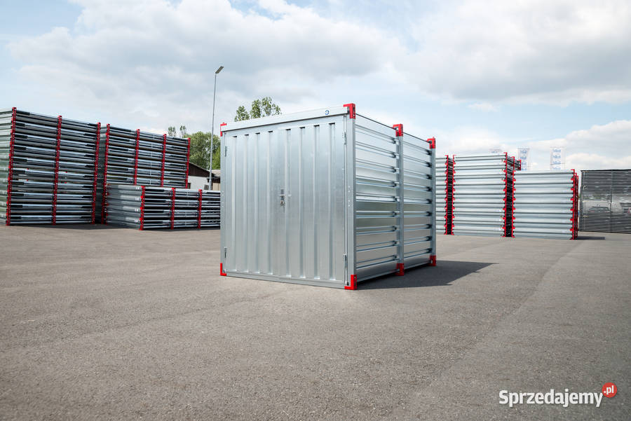 KONTENERY MAGAZYNOWE SKŁADANE KOVOBEL CERTYFIKAT Oława