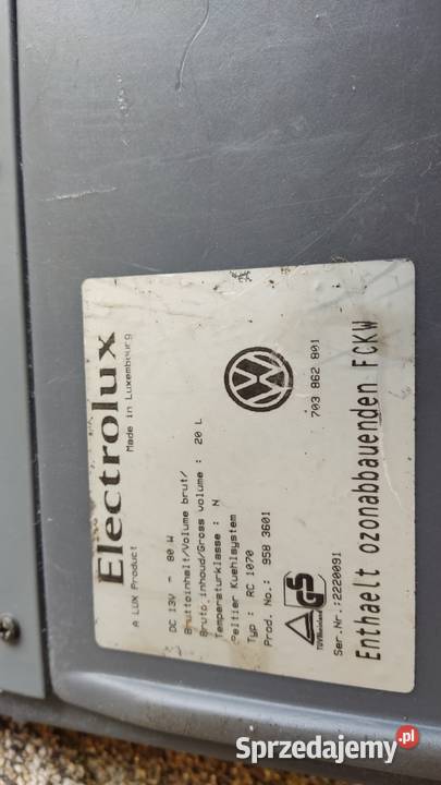 Lodówka VW T4 Caravela Multiwan Olkusz sprzedam