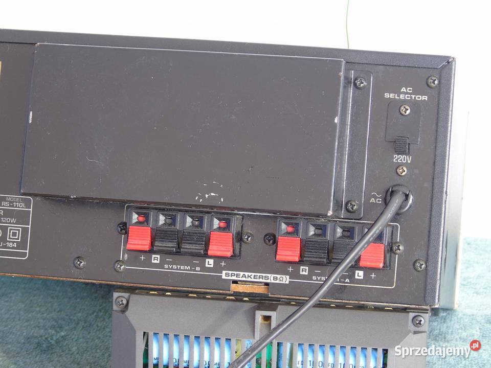 Amplituner Fisher RS110L Vintage WYSYŁKA Jasło