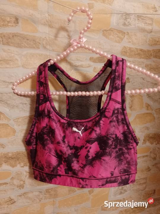 3638 SM Puma Ekskluzywny różowy top fitness Kraków sprzedam