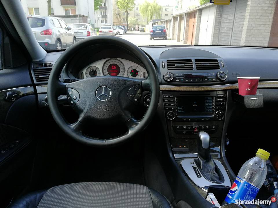 Mercedes W211 32 CDI AVANGARDE Zamiana nawigacja