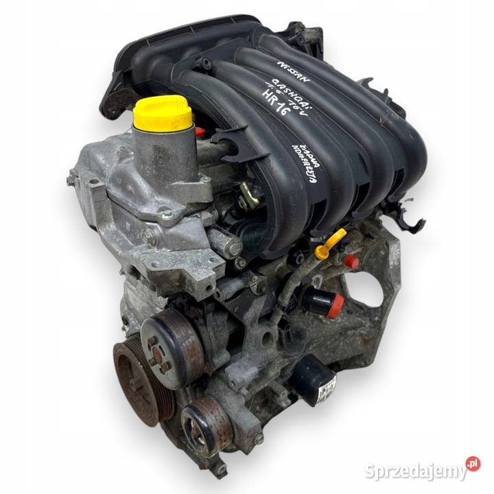 SILNIK PRAWDZIWY Nissan Qashqai 16 16V wersja na Chełm