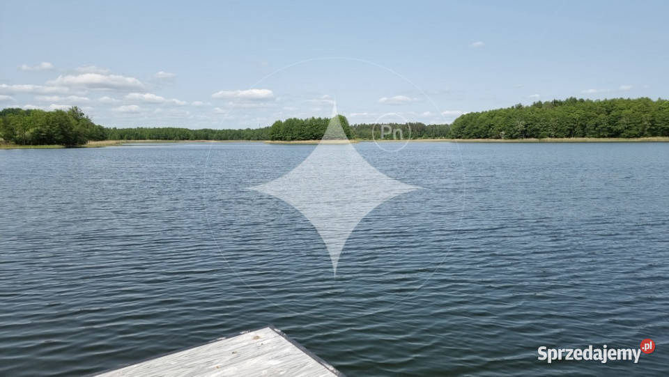 Działka rolna linia brzegowa Jez Krzywe Mazury polna Cisy