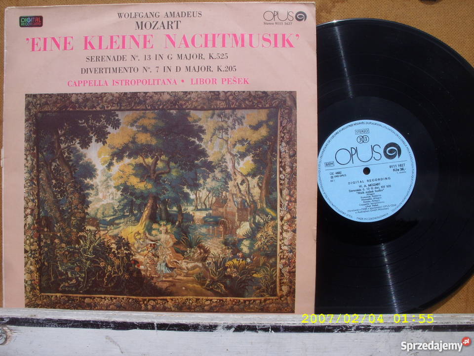 Klasyka LP WA MOZARTEINE KLEINE NACHTMUSIC Wołów