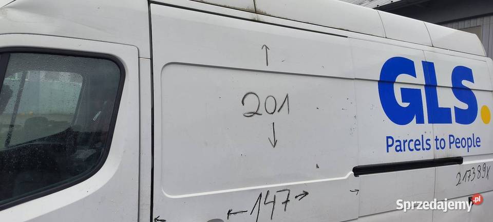 DRZWI PRZESUWNE LEWE RENAULT MASTER III kujawsko-pomorskie Lipno