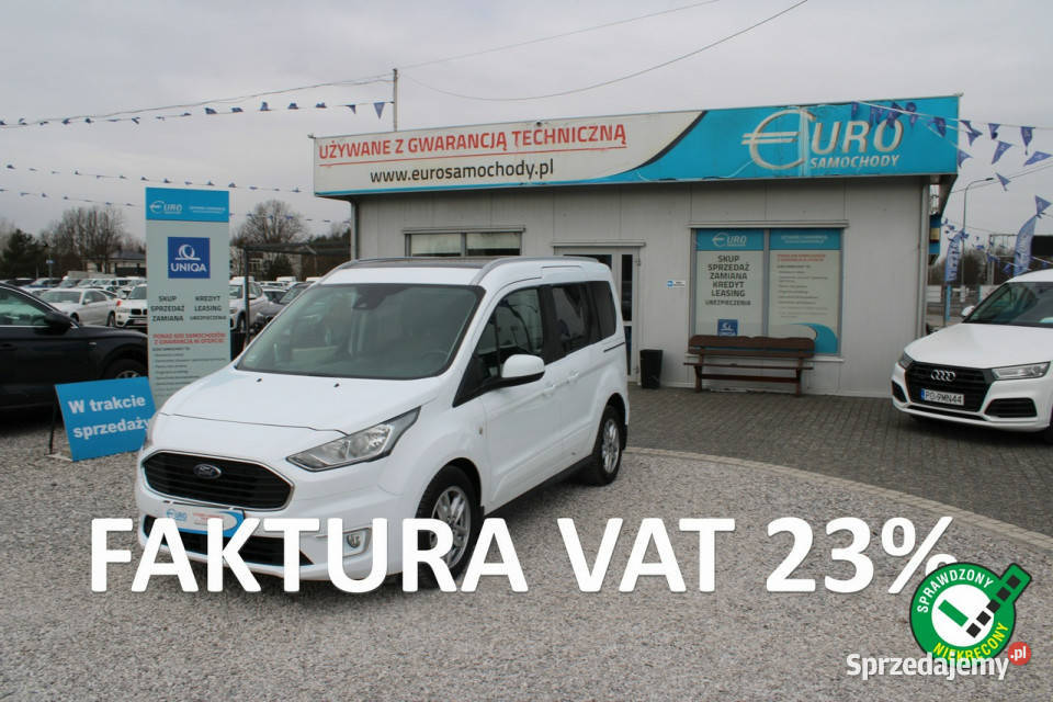 Ford Tourneo Connect Titanium 120HP Panorama serwisowany w ASO Warszawa
