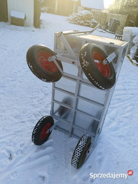 Taczka wózek ogrodowy rolniczy transportowy