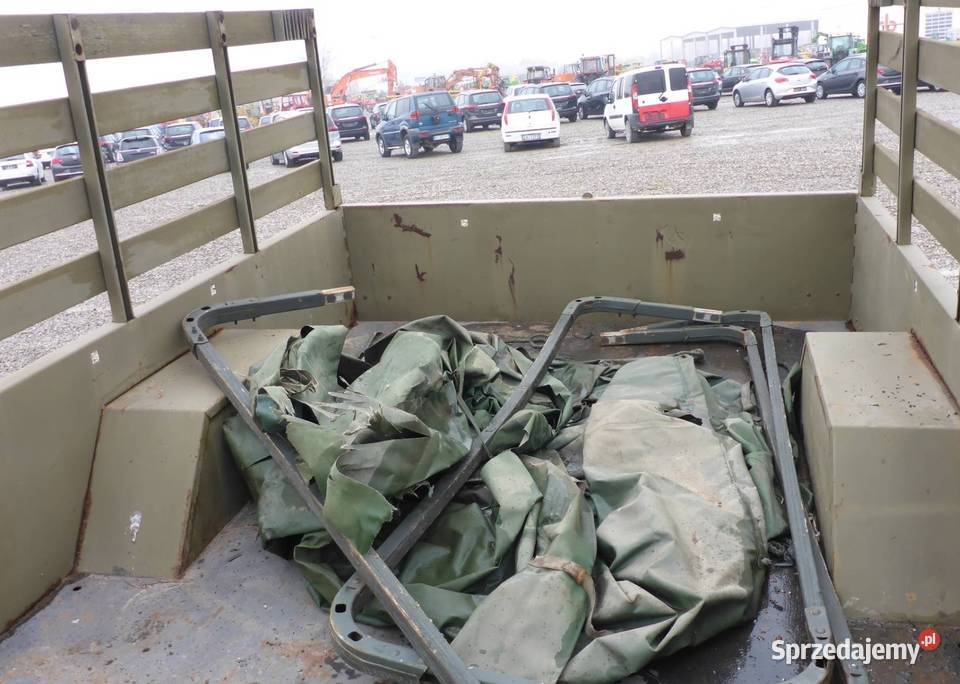 Przyczepa rolnicza Solidna przyczepa wojskowa Przyczepy rolnicze Kraków