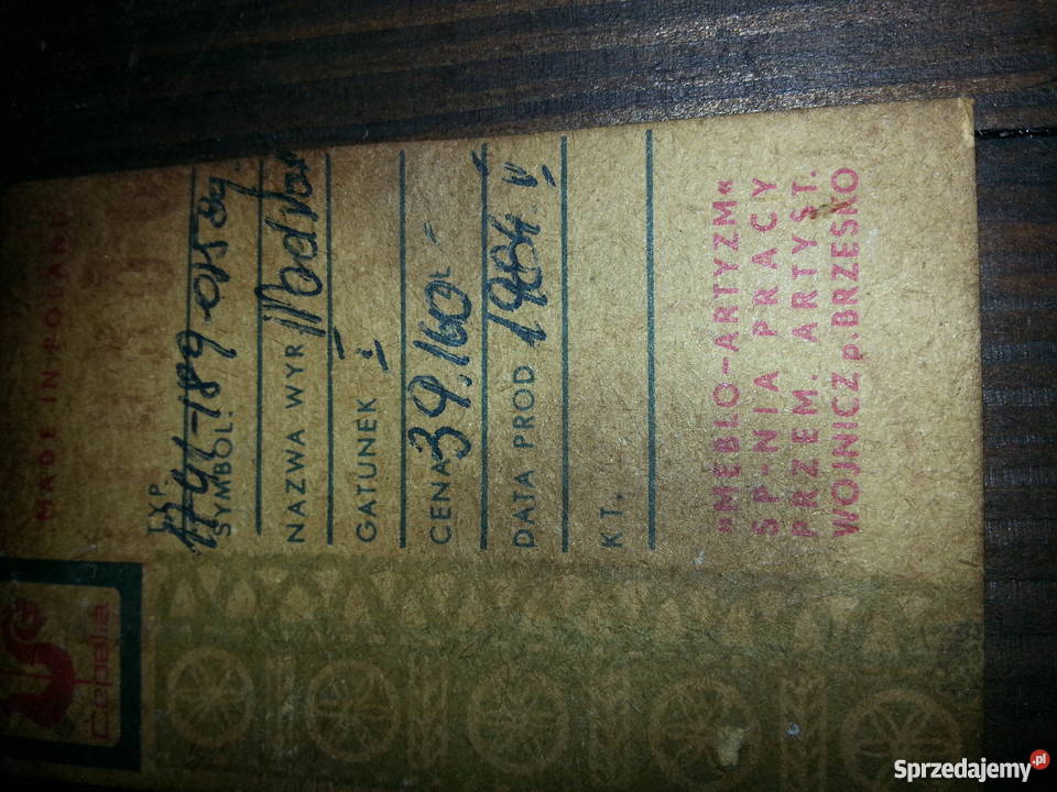 Kredens kuchenny Cepelia Płock