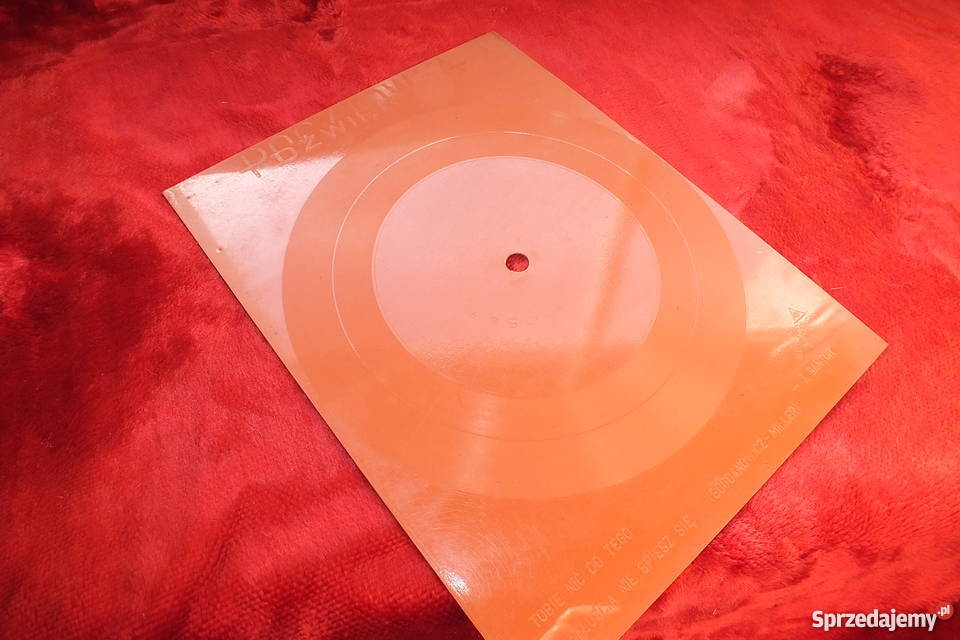 Stara pocztówka dźwiękowa I Santor i Bogdanowicz pop Żary