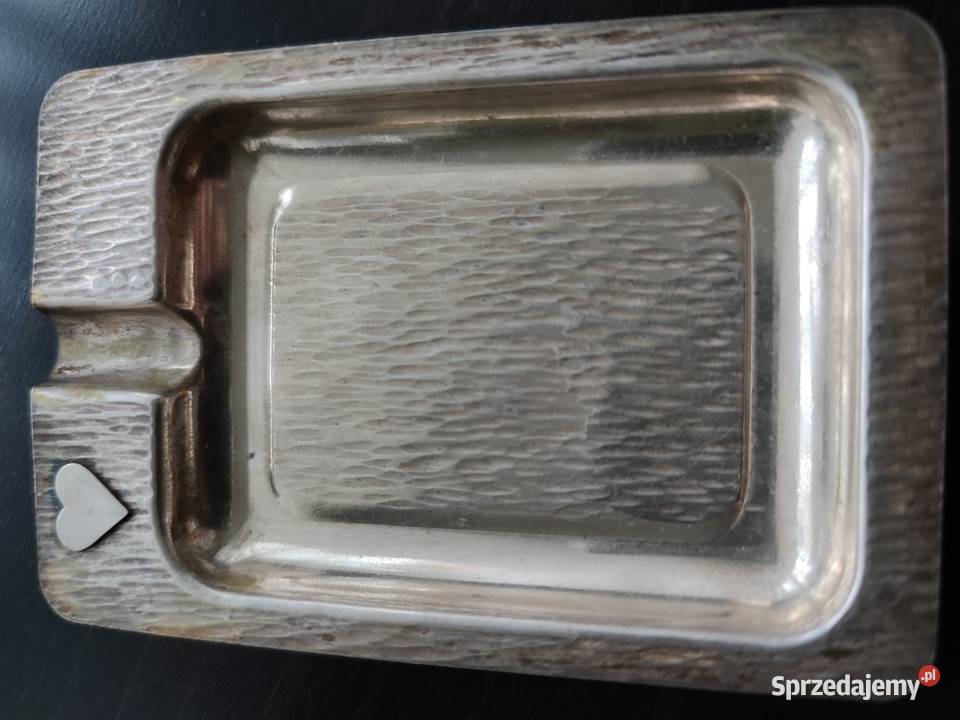 Srebrne autorskie popielniczki brydżowe wyrób