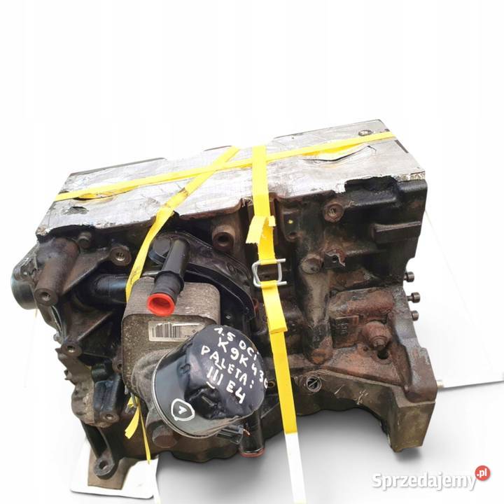 DÓŁ SILNIKA K9K430 Nissan Qashqai 15 DCI 110 Silniki kompletne Chełm