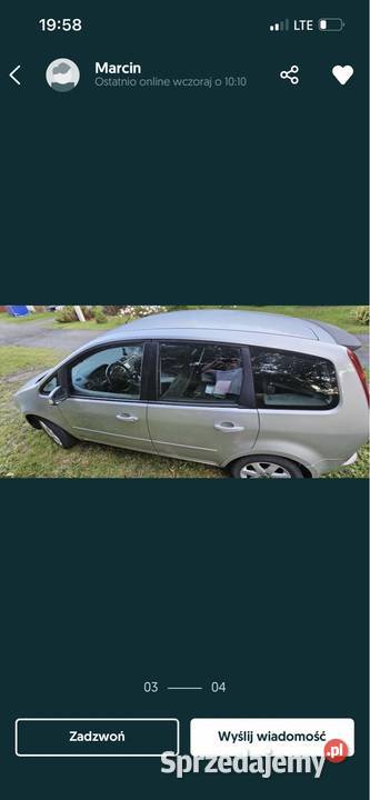 Szybka boczna przednia lewa Ford c Stary Zawidów sprzedam