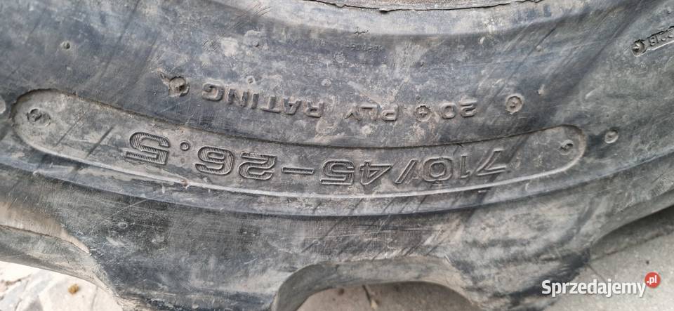 71045265 Nokian Tianli 20PR Harwester timberjack Opony rolnicze warmińsko-mazurskie Nowe Miasto Lubawskie sprzedam