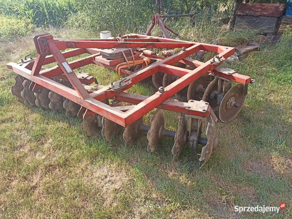 Brona talerzowa Bomet 27 metra 4x6 talerzy nieuszkodzony lubelskie Sułowiec