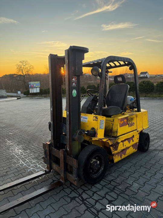 wózek widłowy YALE GLP20 LPG 320m udźwig 2000 Działoszyn