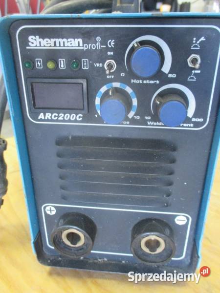 Spawarka inwertorowa SHERMAN ARC200C 200A Pleszew