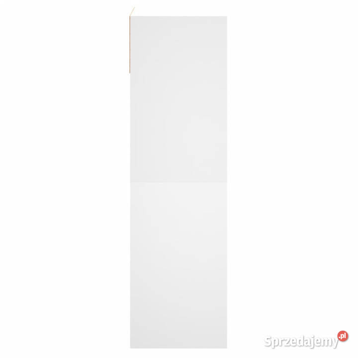 Szafka na buty biała 60x34x116 materiał