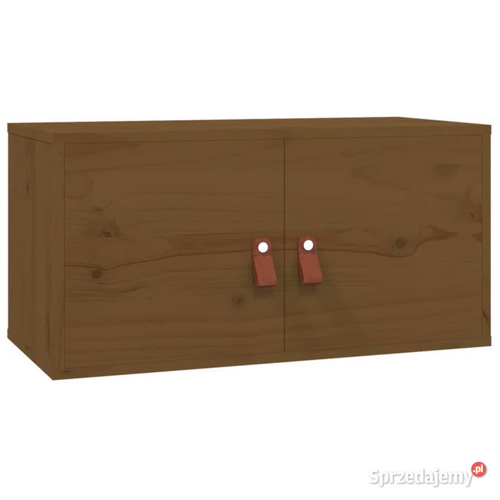 Szafka ścienna miodowy brąz 60x30x30 lite drewno Warszawa