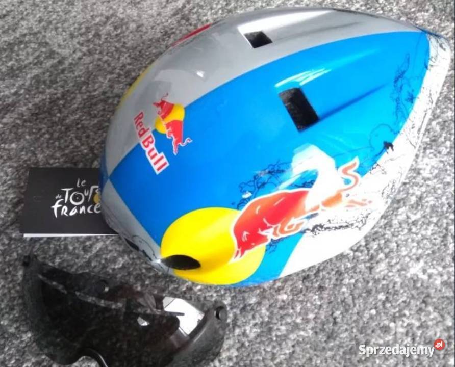 Kask Rowerowy Czasowy ML 5460 Red Bull Białystok