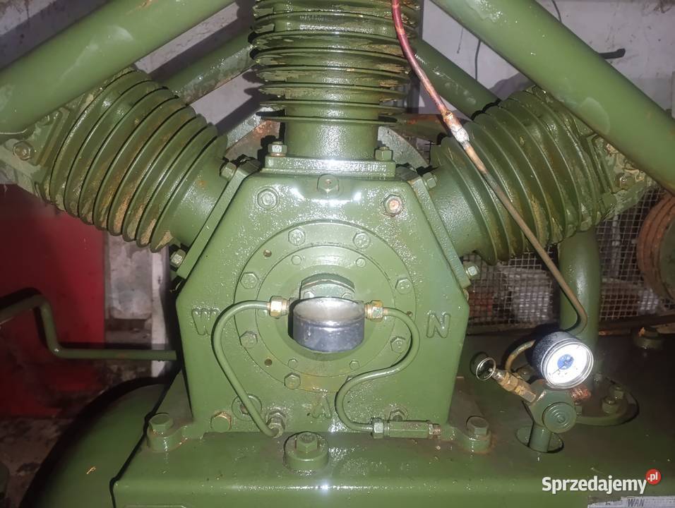 Sprężarka WANAW s1P135 zbiornik 400l 75kw Suwałki