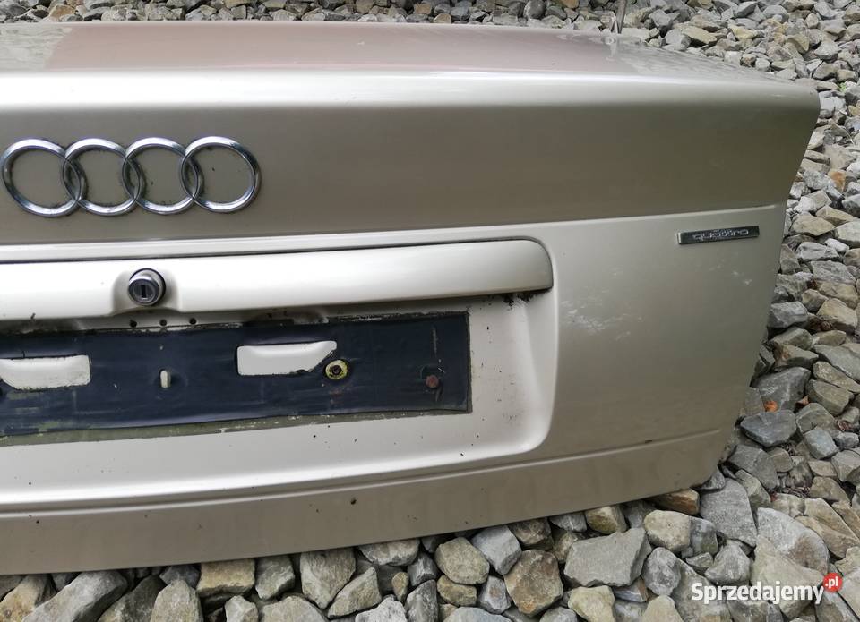Klapa tył tylna sedan przedlift kompletna Audi podkarpackie Sanok