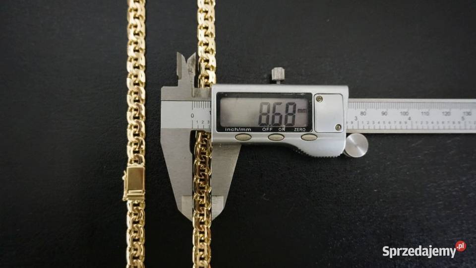 ZŁOTY ŁAŃCUSZEK GARIBALDI 80G ŁAŃCUCH GALIBARDI Warszawa