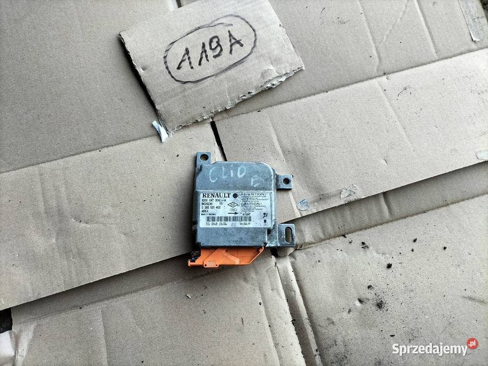 RENAULT CLIO 2 0285001403 SENSOR MODUŁ KOMPUTER